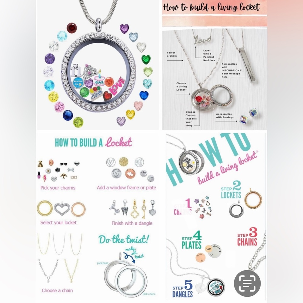 $1 Silver Grandpa Memorial Floating Charm~New~$1 WITH ANY $10 ORDER OR MORE - Picture 12 of 13